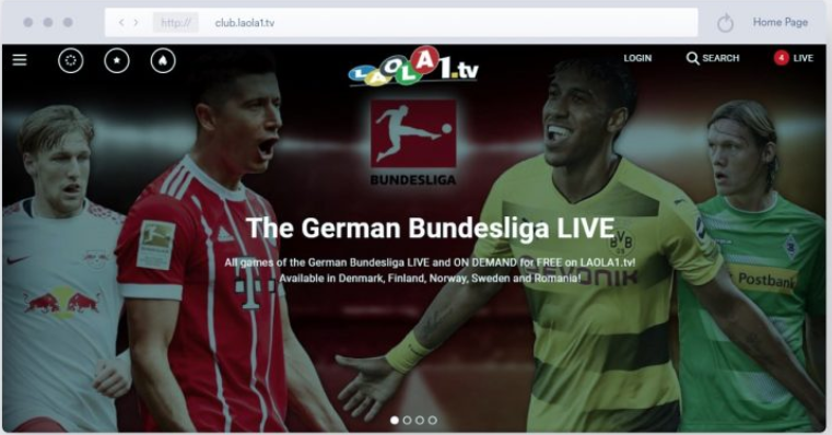 Laola1.TV - Streaming Calcio